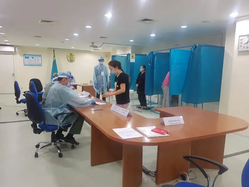 Ауруханада жатқан балалардың ата-аналары да дауыс берді