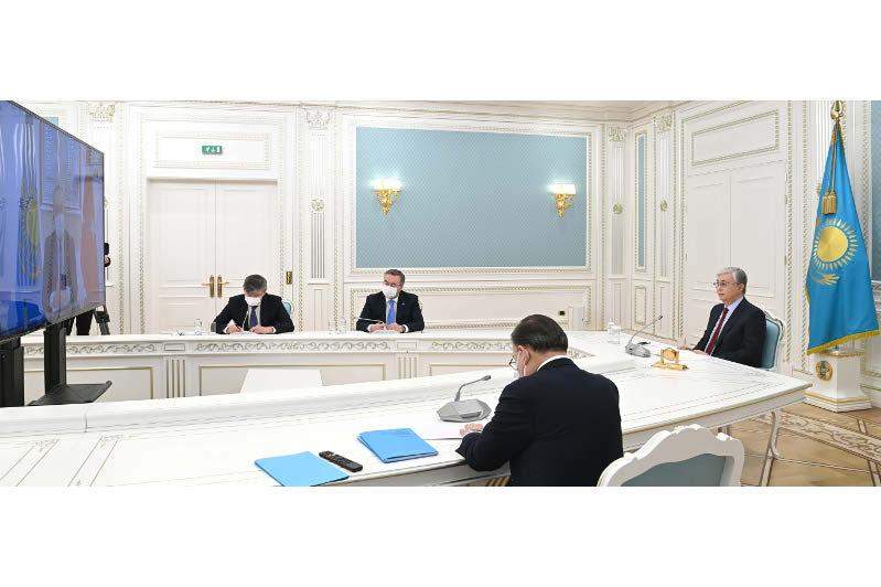 Президент Мевлют Чавушоғлумен онлайн кездесу өткізді 