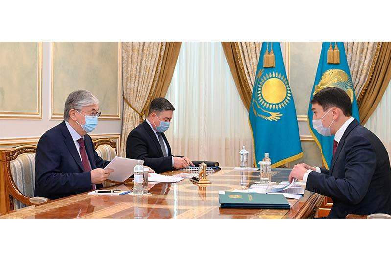 Президент Мағзұм Мырзағалиевті қабылдады  