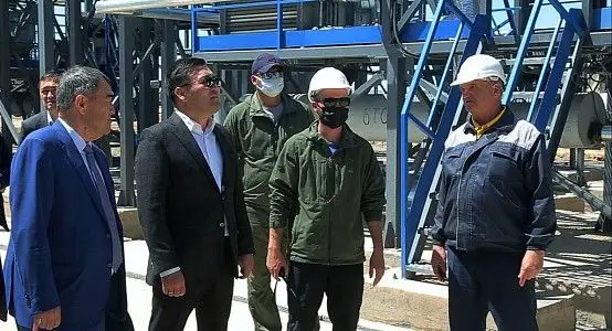 Алғашқы мұнай-химия комбинаты Түркістанда салынып жатыр