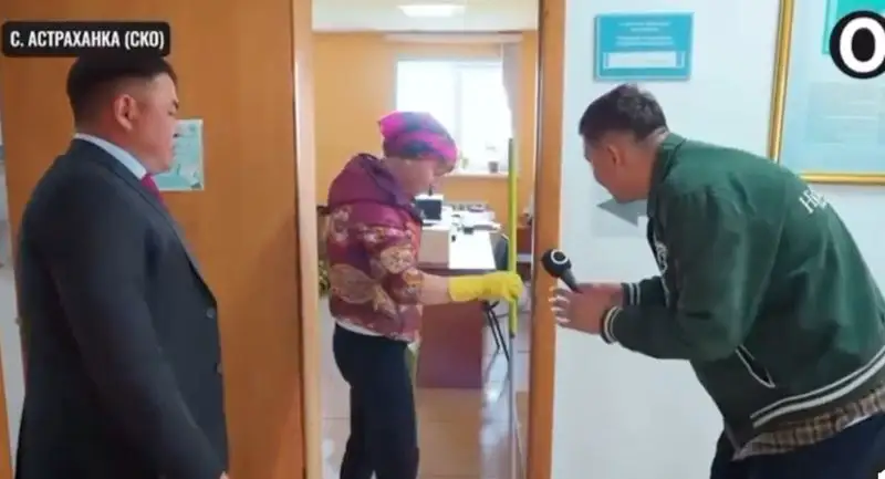 Ауыл әкімі журналистке берген сұхбатынан кейін ауруханаға түсіп қалды
