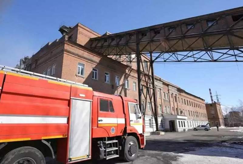 Риддердегі жылу орталығынан өрт шықты