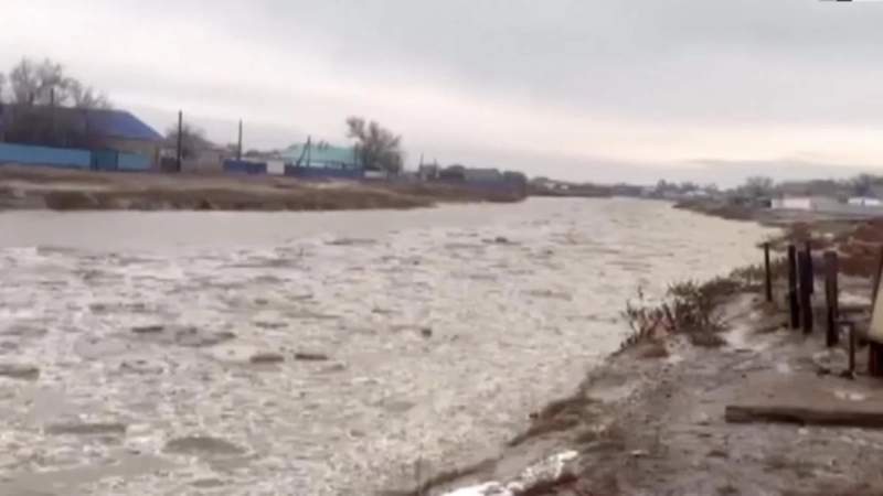 Ақтөбе облысының бес ауданына су басу қаупі төнді