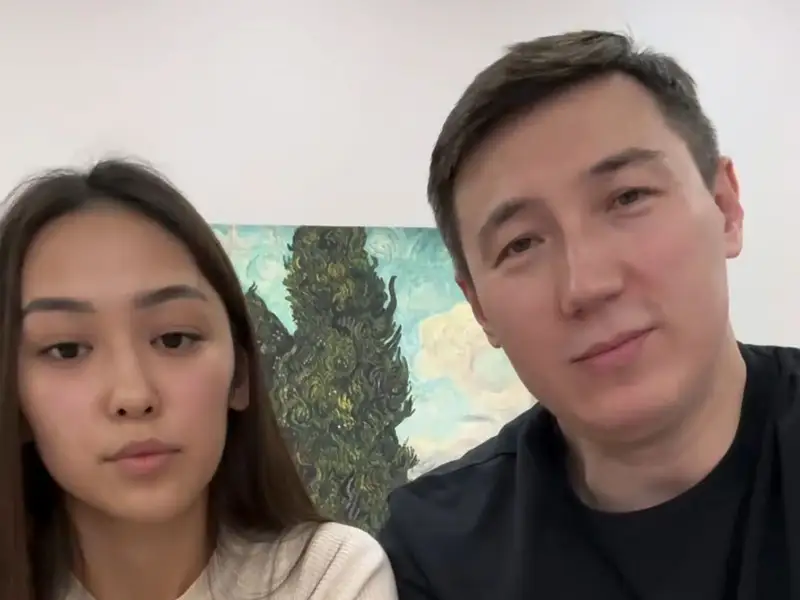 Рахат Тұрлыханов әйелімен