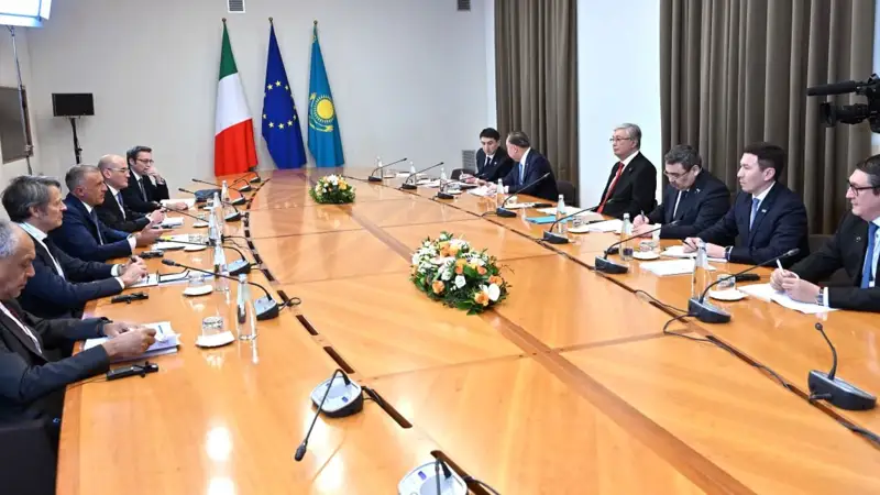 Тоқаев Италияда