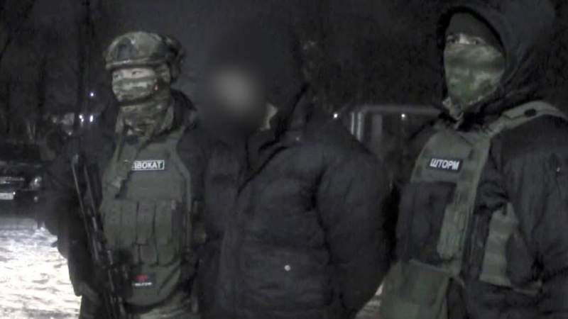Күдіктіні ұстады