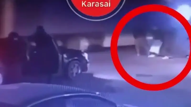 Ер адамды итеріп жіберді