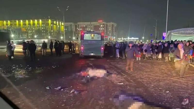 Алматыдағы автобус апаты