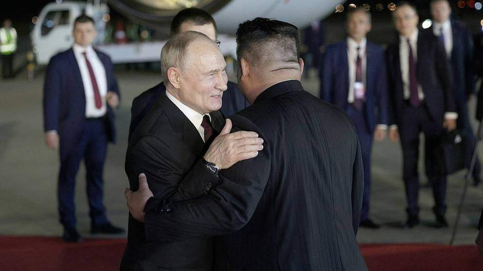 Путин, Ким Чен Ын