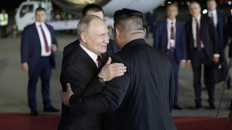 Путин, Ким Чен Ын