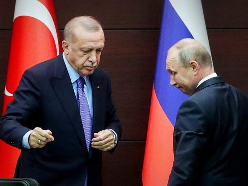Ердоған, Путин