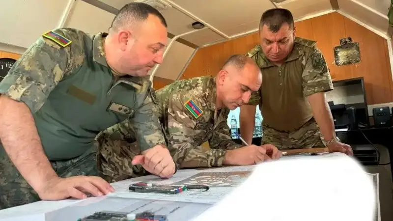 Маңғыстауда бес мемлекеттің әскери контингенттері жауынгерлік әзірліктің жоғары деңгейіне келтірілді