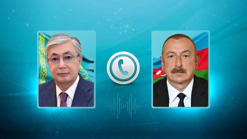 Қасым-Жомарт Тоқаев пен Ильхам Әлиев сөйлесті