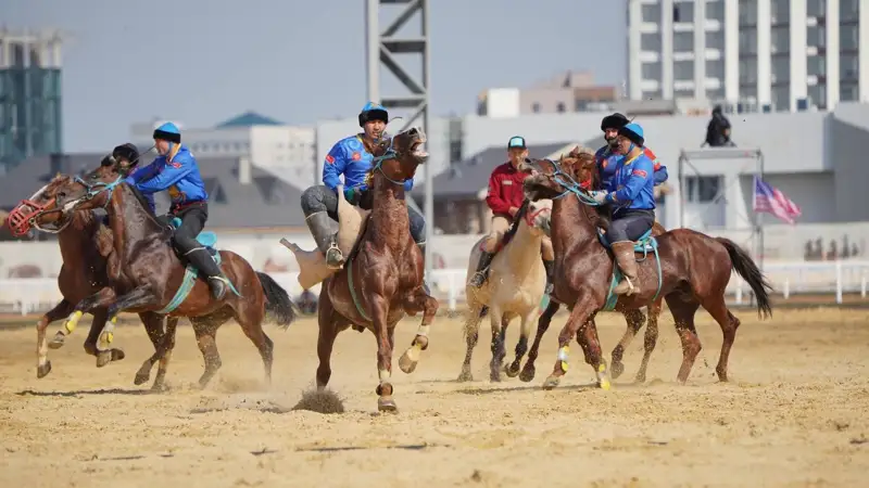 Көшпенділер ойындары, көкпар