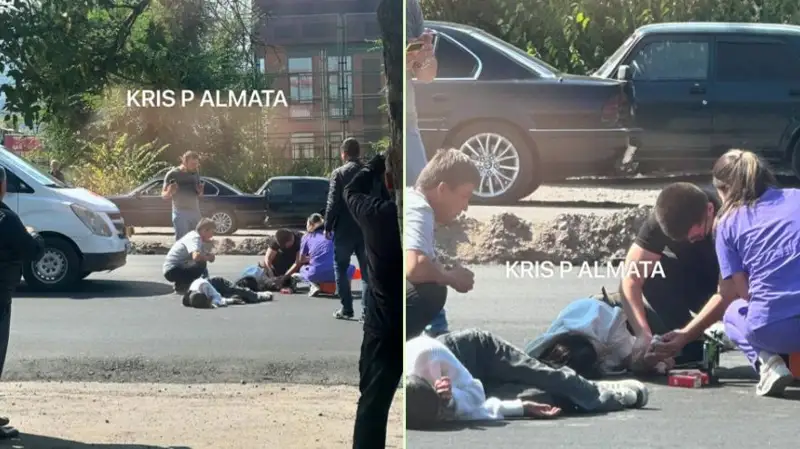 Алматы облысы, көлік қағып кетті