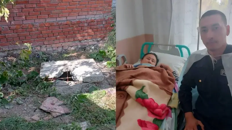 Кәріз құдығына құлап кетті