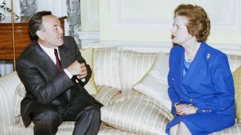 Нұрсұлтан Назарбаев пен Маргарет Тэтчер