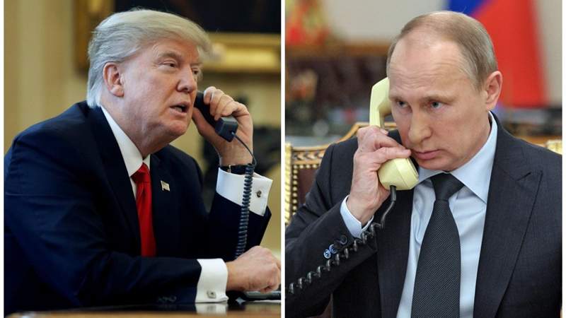Трамп Путин