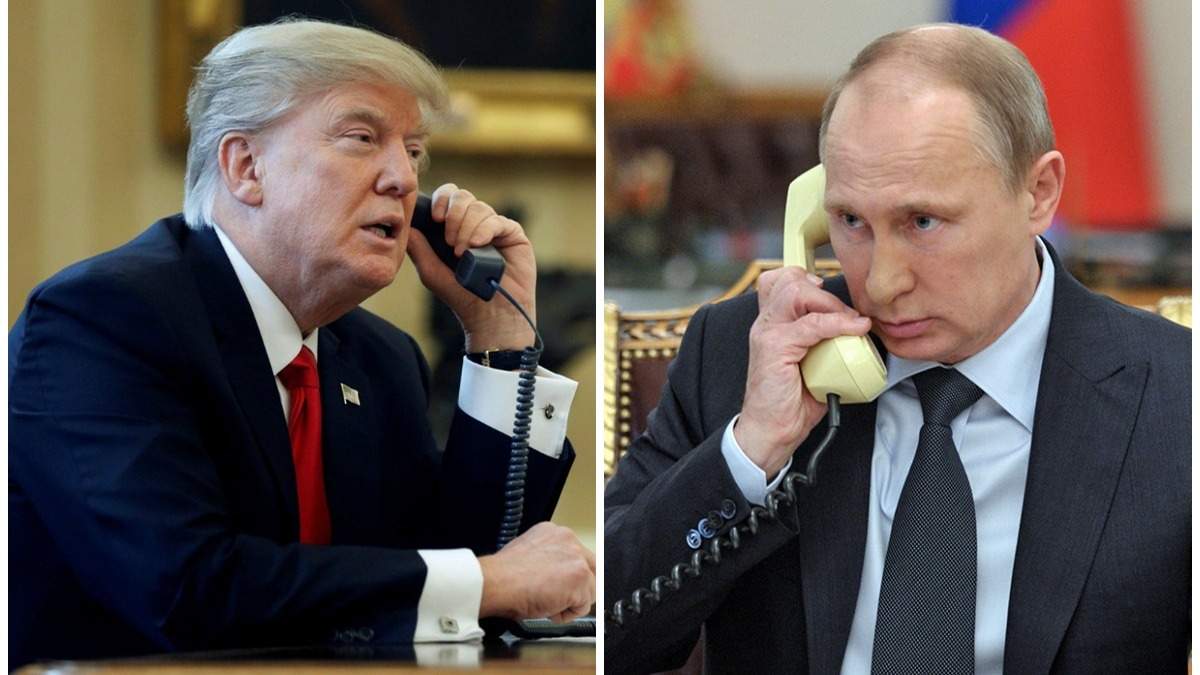 Трамп Путин