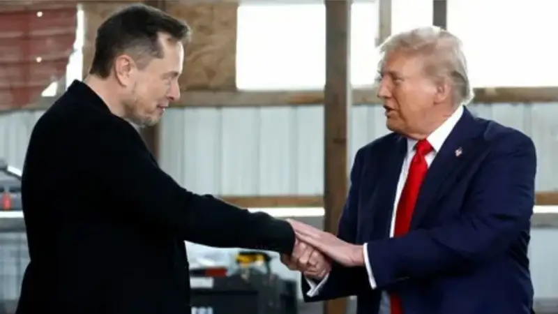 Дональд Трамп Илон Маск