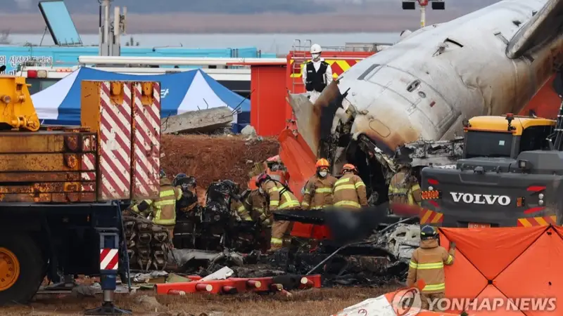 Оңтүстік Кореядағы ұшақ апаты