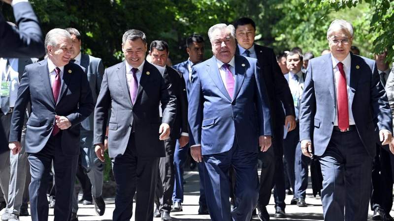 Шавкат Мирзиеев, Садыр Жапаров және Эмомали Рахмон