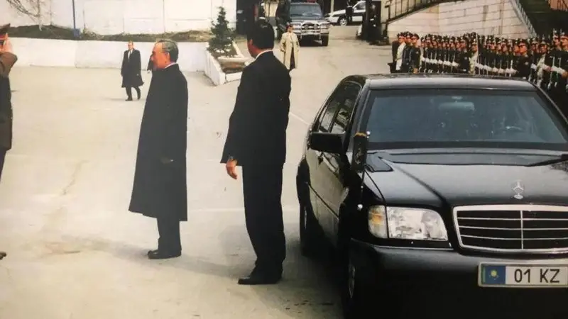 Назарбаевтың көлігі