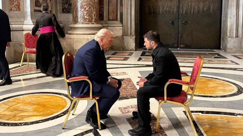 Трамп пен Зеленский