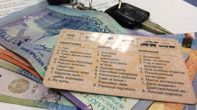 Жүргізуші куәлігі