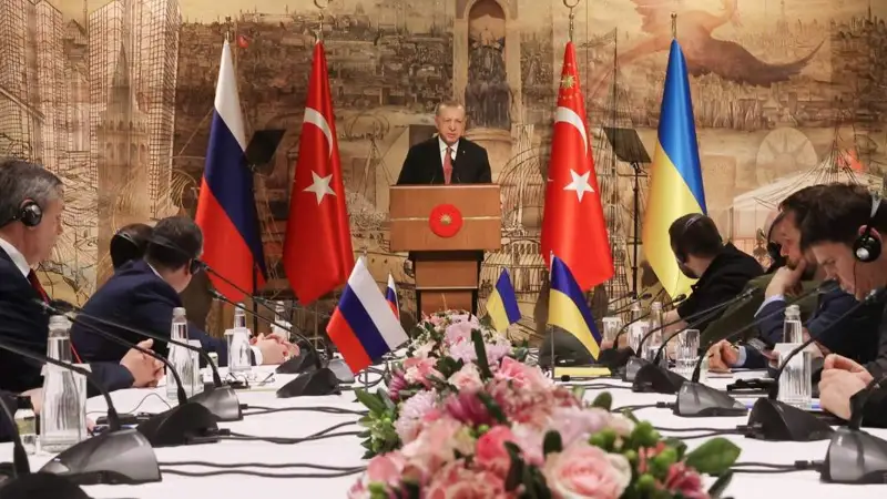 Ресей мен Украина делегациялары