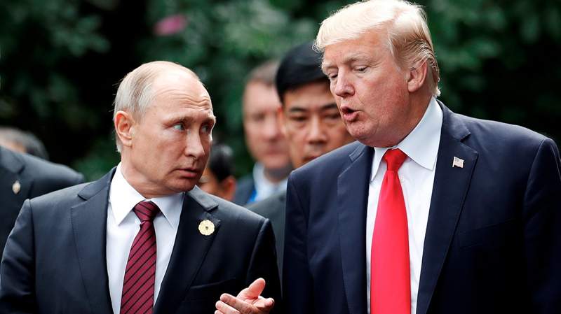Путин мен Трамп