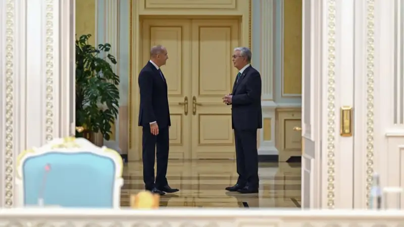 Қасым-Жомарт Тоқаев Болгария Президенті Румен Радев