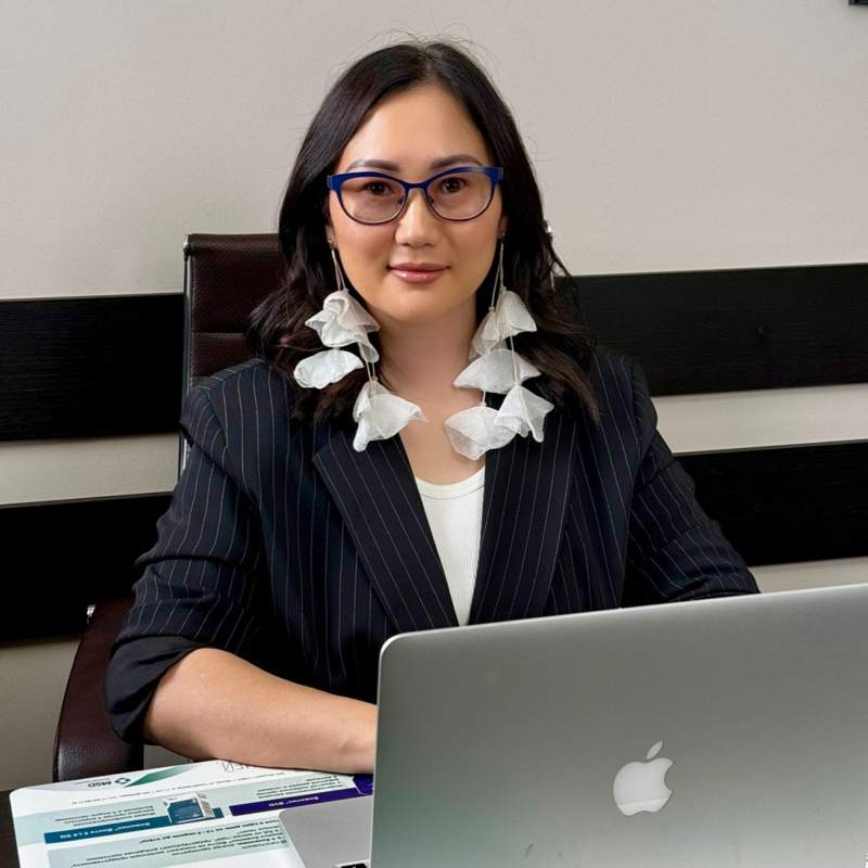Абишева Динара «Jańa Dala / Green Day» және «Jańa Dala / Vet Astana» жобаларының жетекшісі