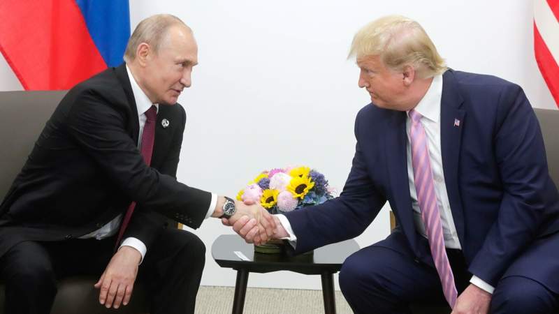 Трамп пен Путин