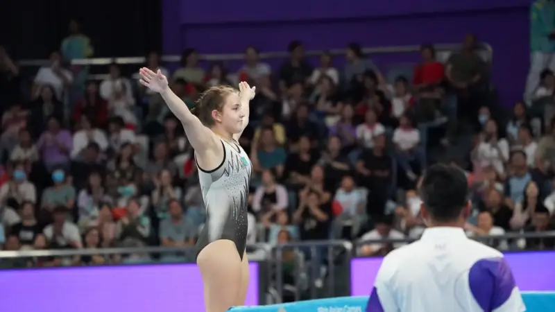 Батуттағы гимнастика