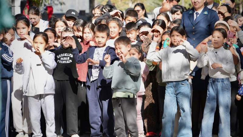 Шымкент, жол ережесі, балалар Шымкент