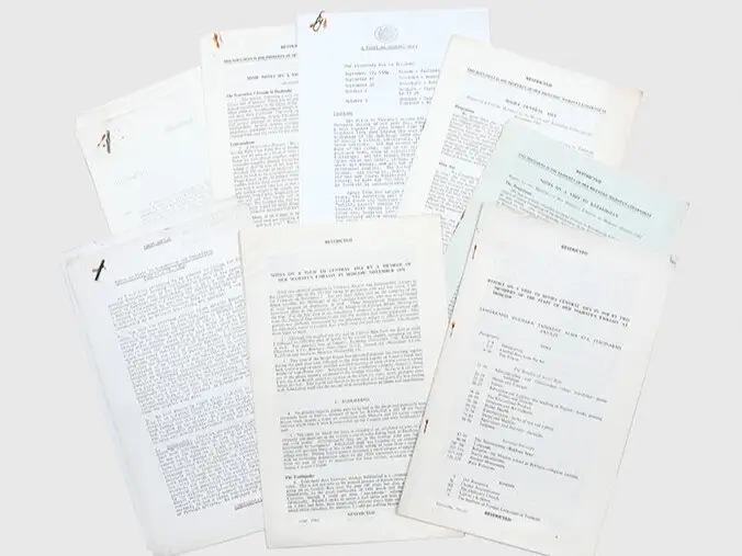 Орталық Азия туралы құпия есептер