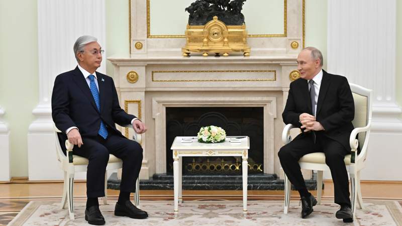 Токаев и Путин