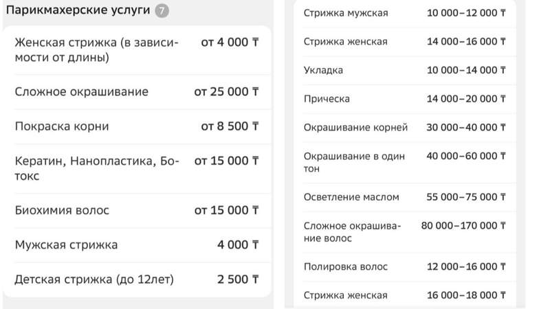 Сұлулық салоны Сұлулық салоны