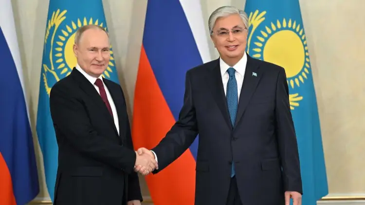 Путин мен Тоқаев