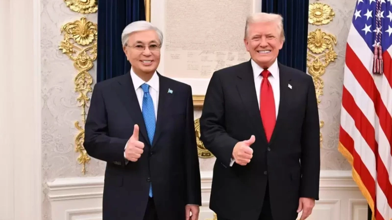 Тоқаев, Трамп