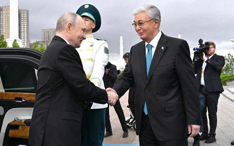 Путин, Тоқаев