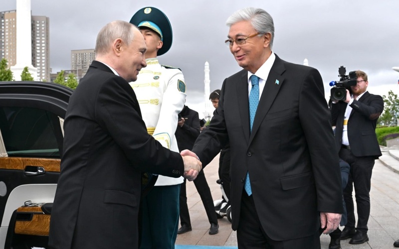 Путин, Тоқаев