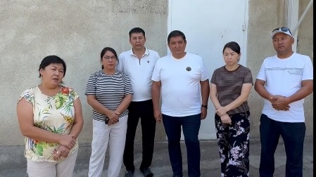 Бақытжан Базарбек және жәбірленуші тарап