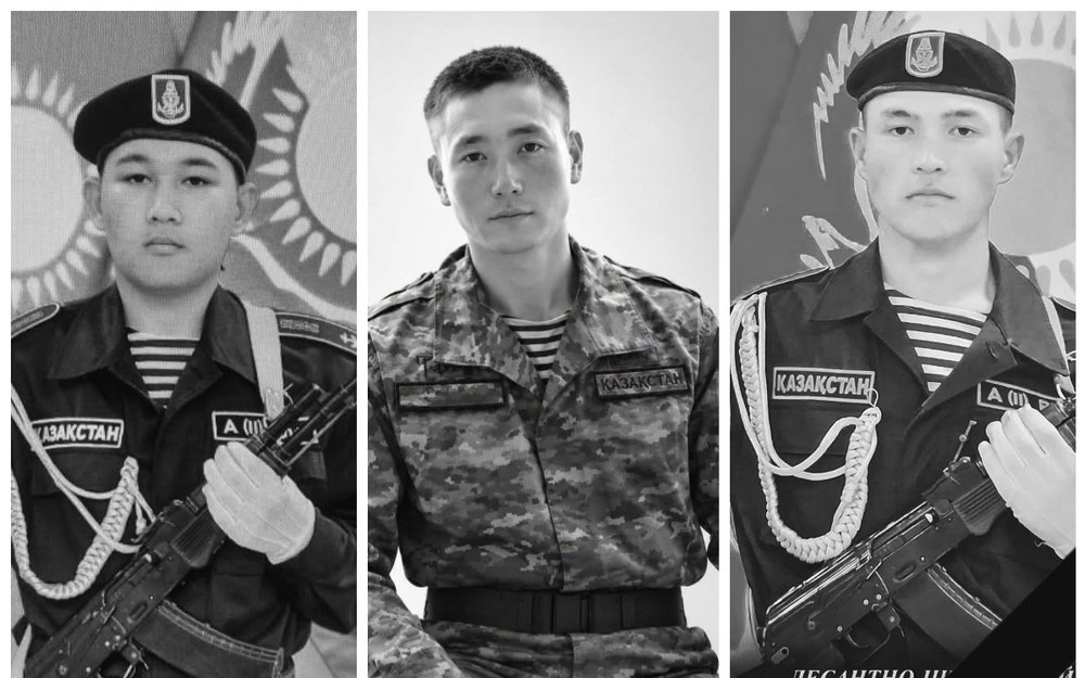 Каспий теңізінде қаза болған сарбаздар