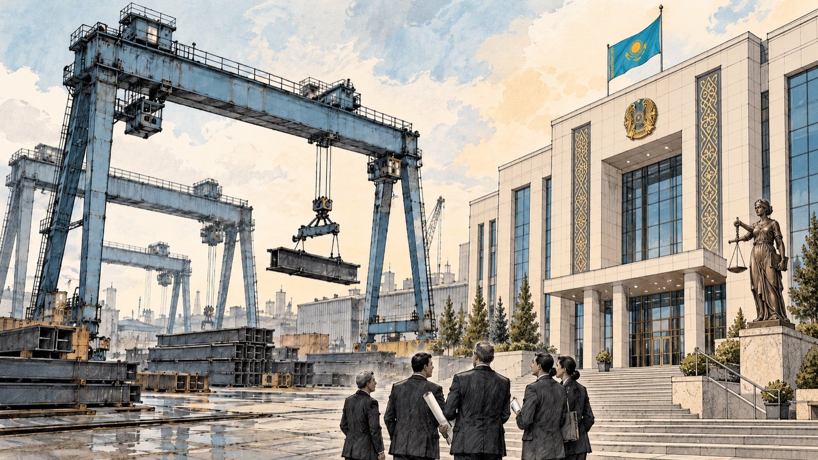 коллаж ЖИ көмегімен жасалған